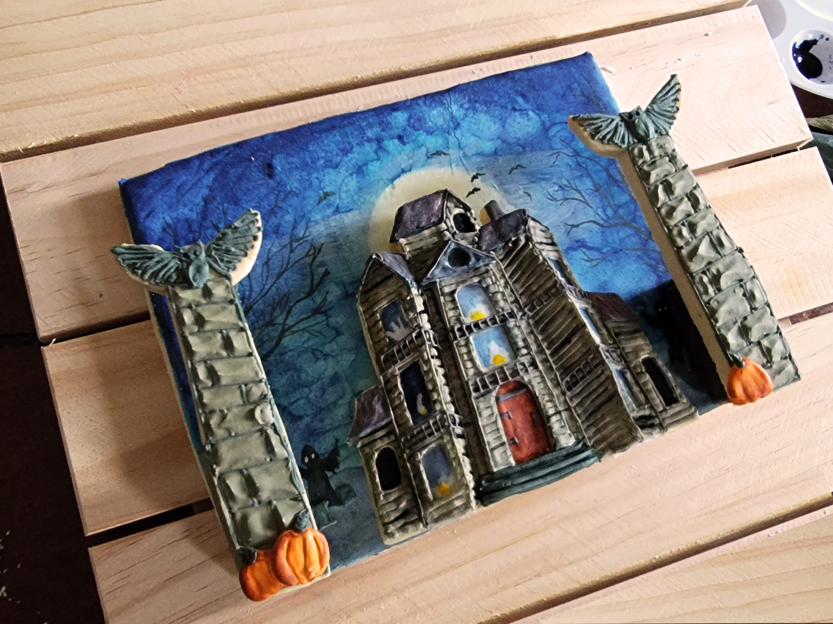 Shadow Manor Haunted 3d Cookie